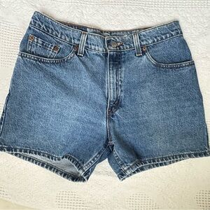Levi's Blue Denim Shorts Size 9 Jr